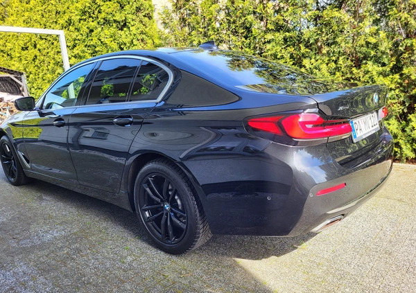 BMW Seria 5 cena 189000 przebieg: 30000, rok produkcji 2021 z Knurów małe 466